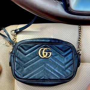 COPY - USED GG Marmont small matelassé shoulder bag OFFERS WELCOME